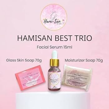 Amazon.com: Hami-San Best Trio Skincare Set, Glass Skin Soap